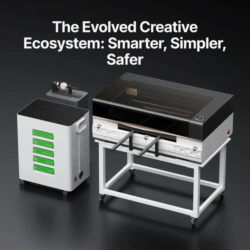xTool P3 80W Flagship CO2 Laser Cutter with Intelligent Automation - Image 10