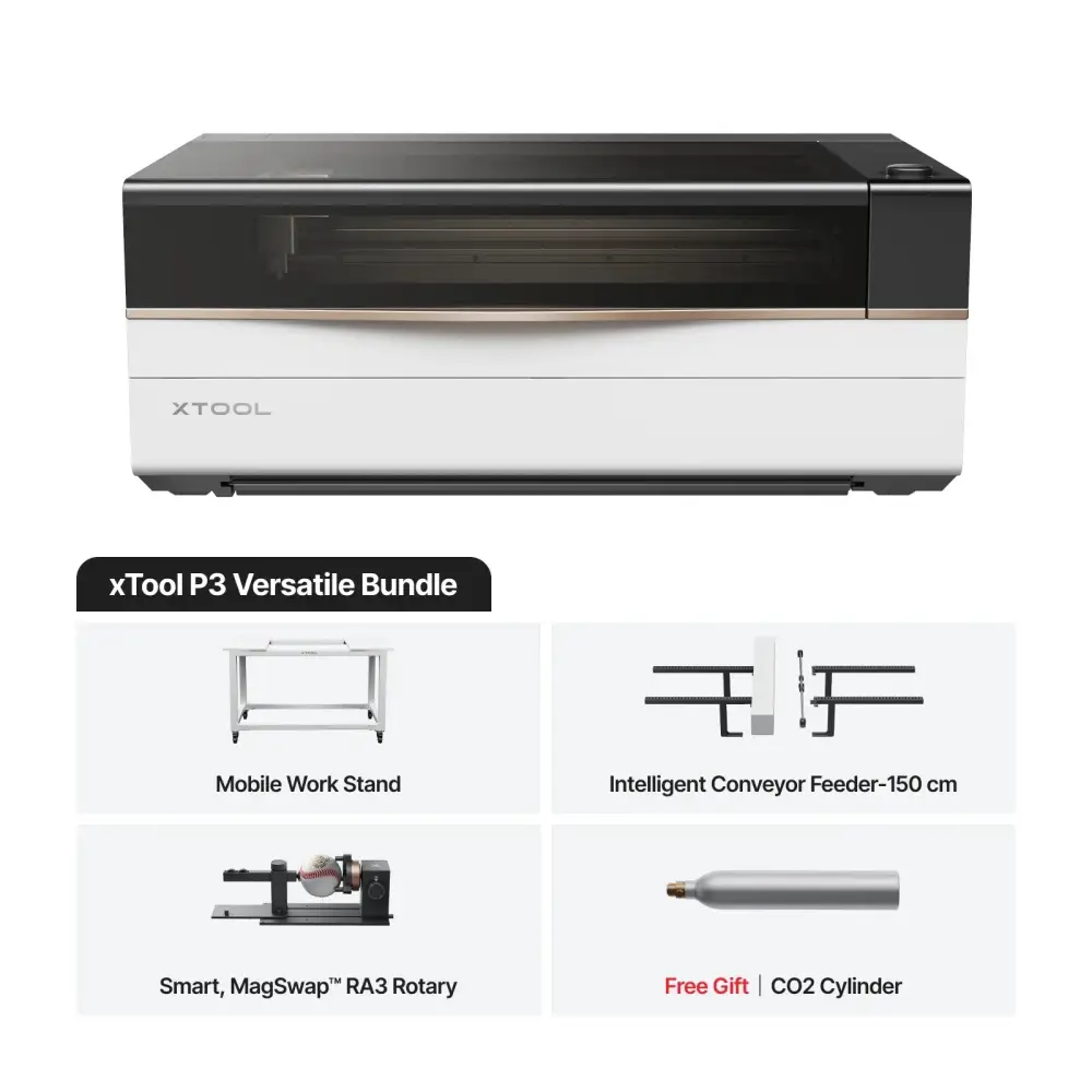 xTool P3 80W Flagship CO2 Laser Cutter with Intelligent Automation - Image 12