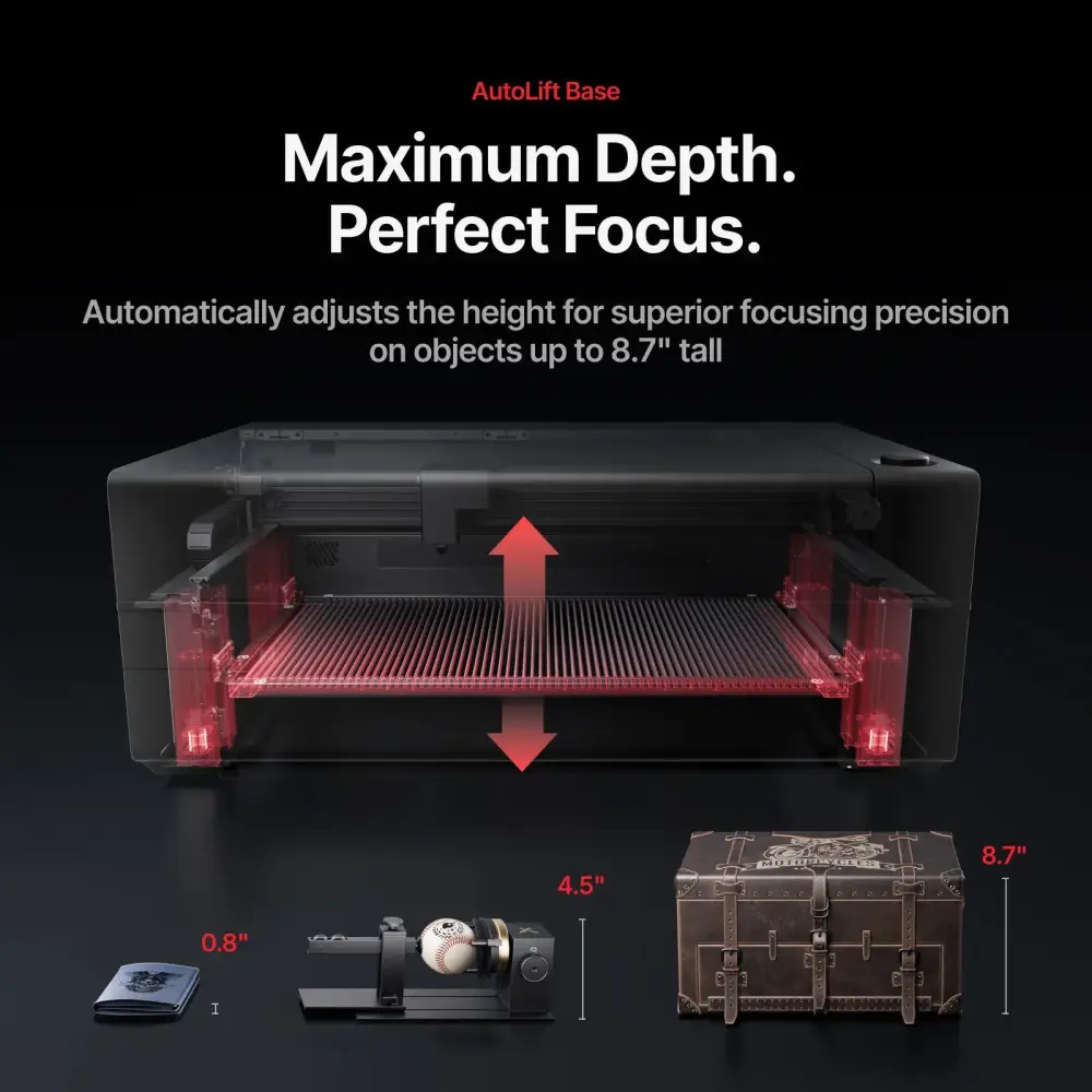 xTool P3 80W Flagship CO2 Laser Cutter with Intelligent Automation - Image 5