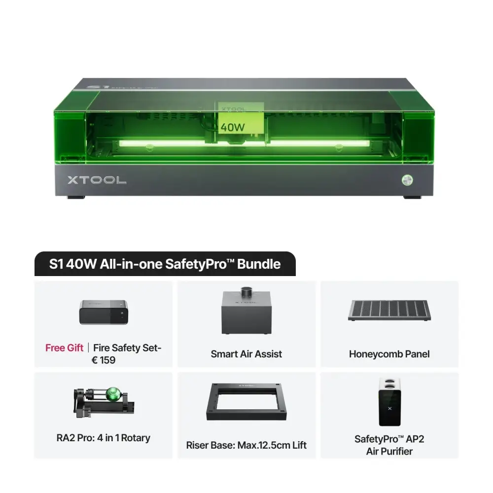 xTool S1 Enclosed Diode Laser Cutter - Image 7